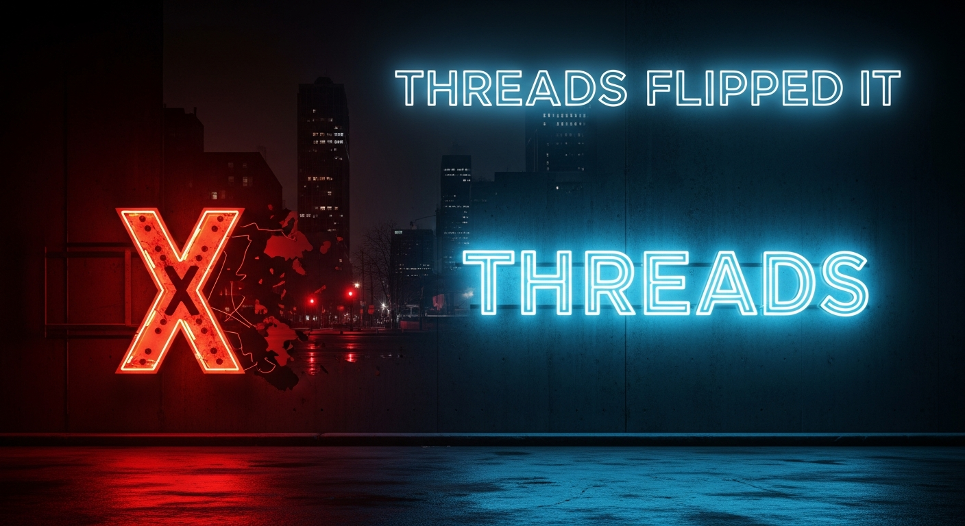 Threads Just Killed X. Here's What Your Marketing Strategy Needs to Do Right Now