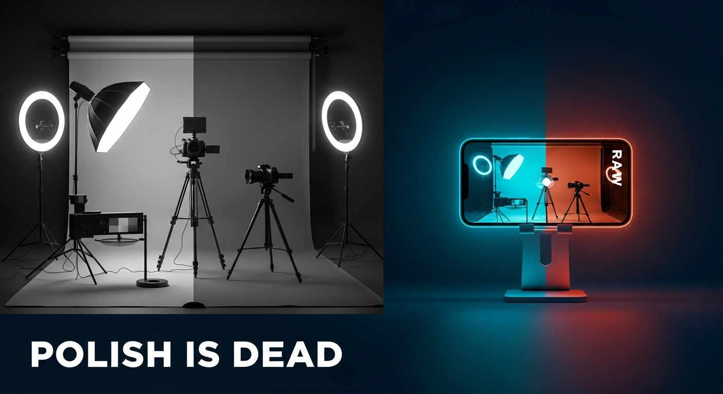 YouTube's Polished Content Is Dead. Here's What Wins in 2026