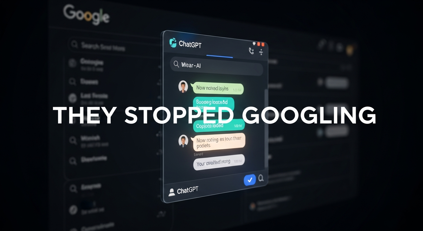 Your Buyers Are in ChatGPT (Not Google). Here's What That Means for Your Funnel